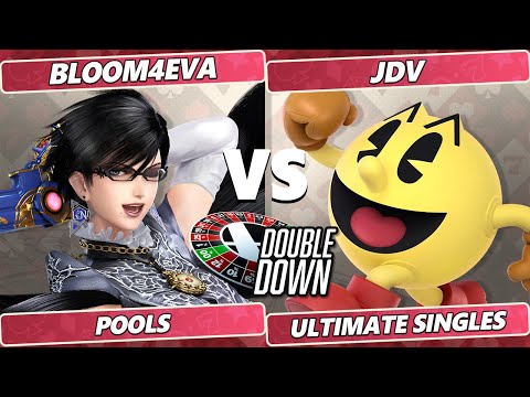 Double Down 2022 - Bloom4Eva (Bayonetta) Vs. JDV (Pac-Man) SSBU Smash Ultimate Tournament