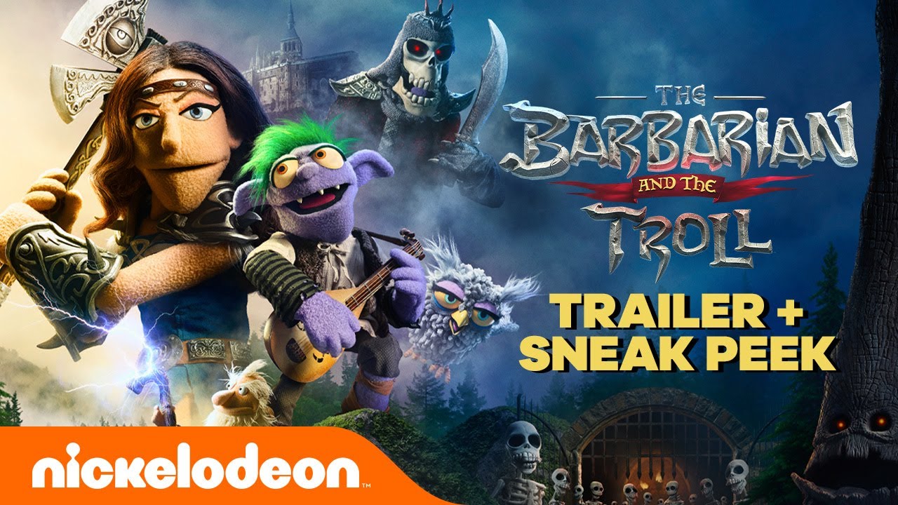 THE BARBARIAN AND THE TROLL ⚔️ (Official Trailer + Sneak Peek) | Nickelodeon