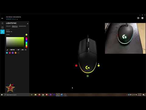 Logitech G203 LIGHTSYNC: G HUB & Onboard Memory app Walkthrough