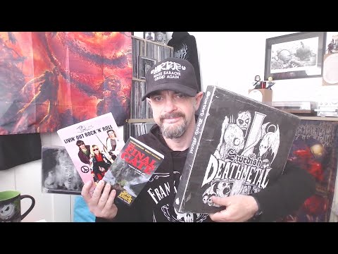 Collection Update Featuring Swedish Death Metal Box set unboxing, a couple of CDs, a DVD and Books