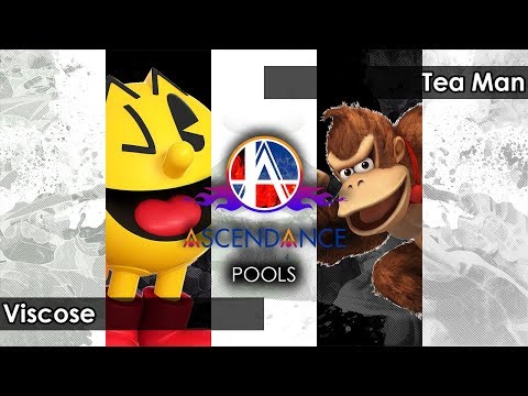 Smash 4: OVR | Viscose (Pacman) V Tea Man (Donkey Kong) - Ascendance 57 Tournament SSB4