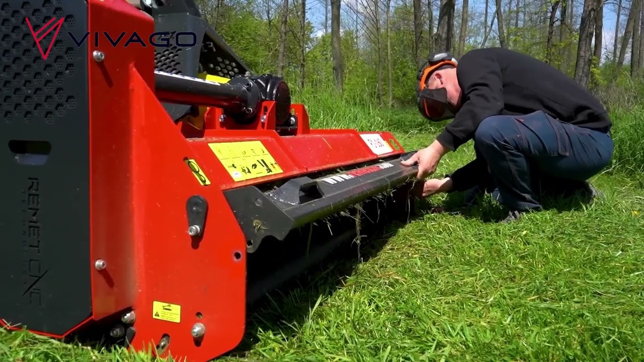 Szárzúzó - mulcsozó oldalkitolás nélkül – REMET F1-160