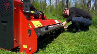 Szárzúzó - mulcsozó oldalkitolás nélkül – REMET F1-160