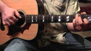 True Religion finger picking blues guitar Lesson 3 of 3