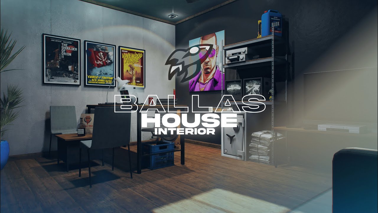 [MLO] FiveM Maps - Ballas Gang House thumbnail 12