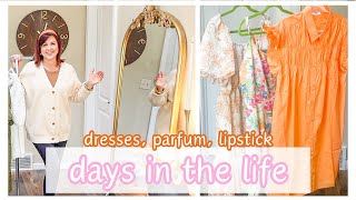 Days In The Life | 👗Spring dresses, Perfume, Lipstick & 🏝️Packing for Vacation!