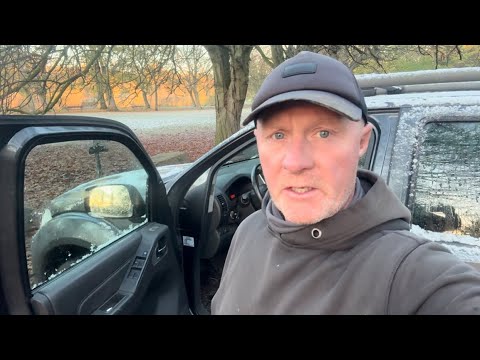 Sun, snow and a high stonewall 