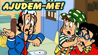 QUICO VIROU ISSO! CHAVES FICOU PARALISADO! | GIBIS DA TURMA DO CHAVES