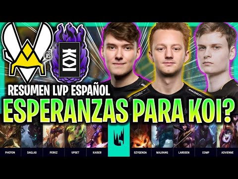 LAS ESPERANZAS DE KOI SIGUEN VIVAS? | VIT vs KOI RESUMEN LEC VERANO 2023 ESPAÑOL LVP