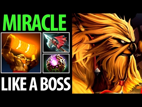 Miracle- Dota2 [Earthshaker] Offlane► Like A Boss -ft Ragnar