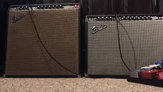 Video thumbnail for Fender Vintage 1966 Super Reverb vs Fender Twin Reverb Reissue - John Mayer tones by CA P