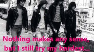 The Ramones- Something To Believe In (Lyrics)