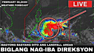 FEBRUARY 06,2026! Malaking Pagbabago sa DIREKSYON NG BAGYONG BASYANG! MGA LUGAR NA DADAANAN!