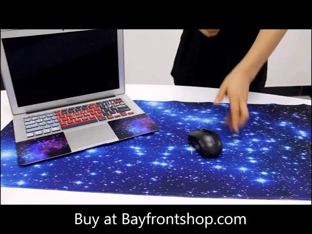 Vídeo relacionado con Juego Mouse Pad Personalizado Extendido, Starry Sky Stars Leche Way Gaming Mousepad