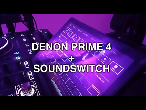 Denon Prime4 + Soundswitch (control devices)  - DEMO - flash warning