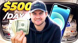 How I made $500/day reselling iphones!