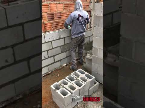 Blocos Shimazu o melhor custo benefício para sua obra.