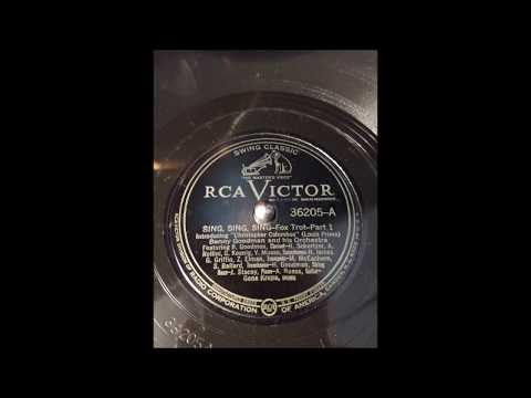 "Sing Sing Sing" ~ Benny Goodman 1938 Played on a Victor Orthophonic Credenza (Soft Tone Needle)