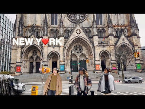 [4K]🇺🇸NYC Walk🗽NYC’s Historical Gems in Morningside Heights 🚕✨Exploring Upper Manhattan | Feb 2026