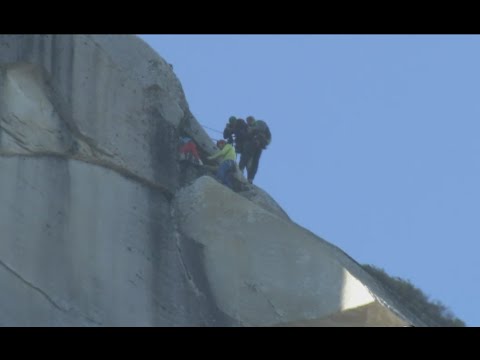 Tommy Caldwell and Kevin Jorgeson Climbers Reach Top at Yosemite