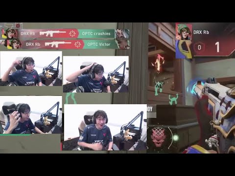 TenZ Reaction to DRX Rb INSANE 1HP CLUTCH vs Optic