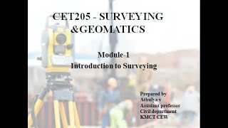 Survey Mod-1(INTRODUCTION)