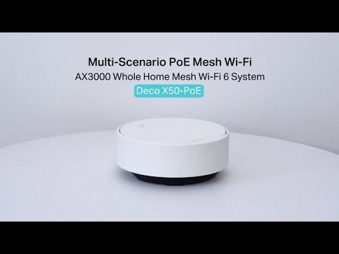 Deco X50-PoE Mesh WiFi 6 Router 2.5G | Like New - Image 2