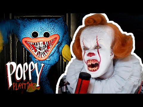 PENNYWISE PLAYS POPPY PLAYTIME! | Prince De Guzman Transformations
