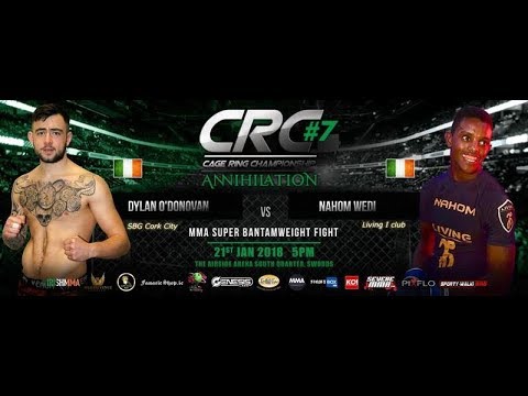 CRC 7 MMA A/M Super BM Dylan O'Donovan (SBG Cork) vs Nahom Wedi (Living I Club)