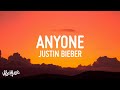 Justin Bieber - Anyone (Lyrics)