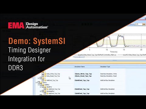 TimingDesigner Sigrity Integration for DDR3