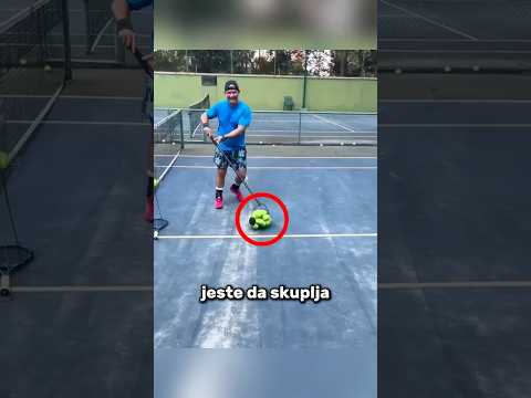 Ovaj Posao Izgleda Lako 🎾 #shorts