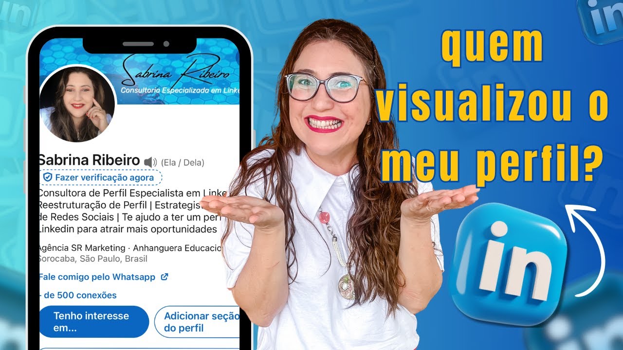 Como saber quem VISUALIZOU o seu PERFIL no LINKEDIN? PASSO A PASSO