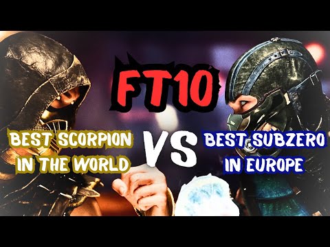 MKJavierMK Vs The Best Subzero in Europe ! FT10 SET | Scorpion Vs Subzero High Level Gameplay