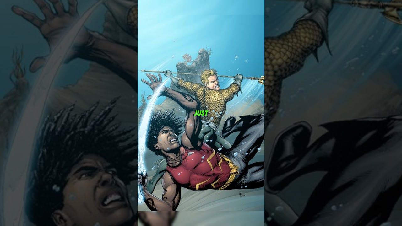 Did you know Aquaman almost killed his own sidekick? #batman #superman #robin#raven#shorts#cyborg#dc