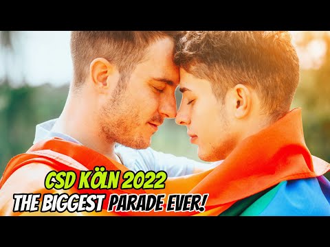 CSD COLOGNE CHRISTOPHER STREET DAY 2022 | THE BIGGEST GAY PRIDE PARADES IN EUROPA