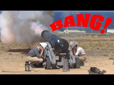 Cannon loading in the eighteenth century