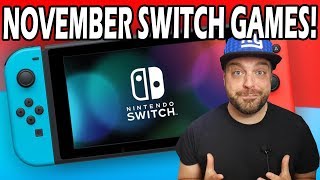 The BEST NEW Switch Games for November!