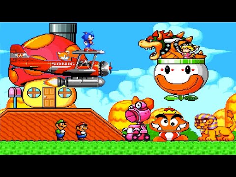 Mushroom Kingdom Fusion HD: World 1 part 1: The Mushroom Kingdom