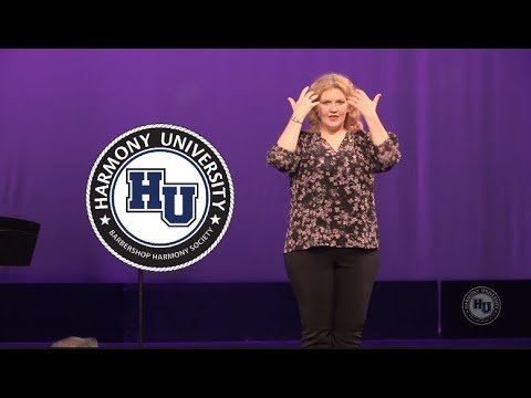HU General Session series: Vocal Warm Up with Jennifer Cooke