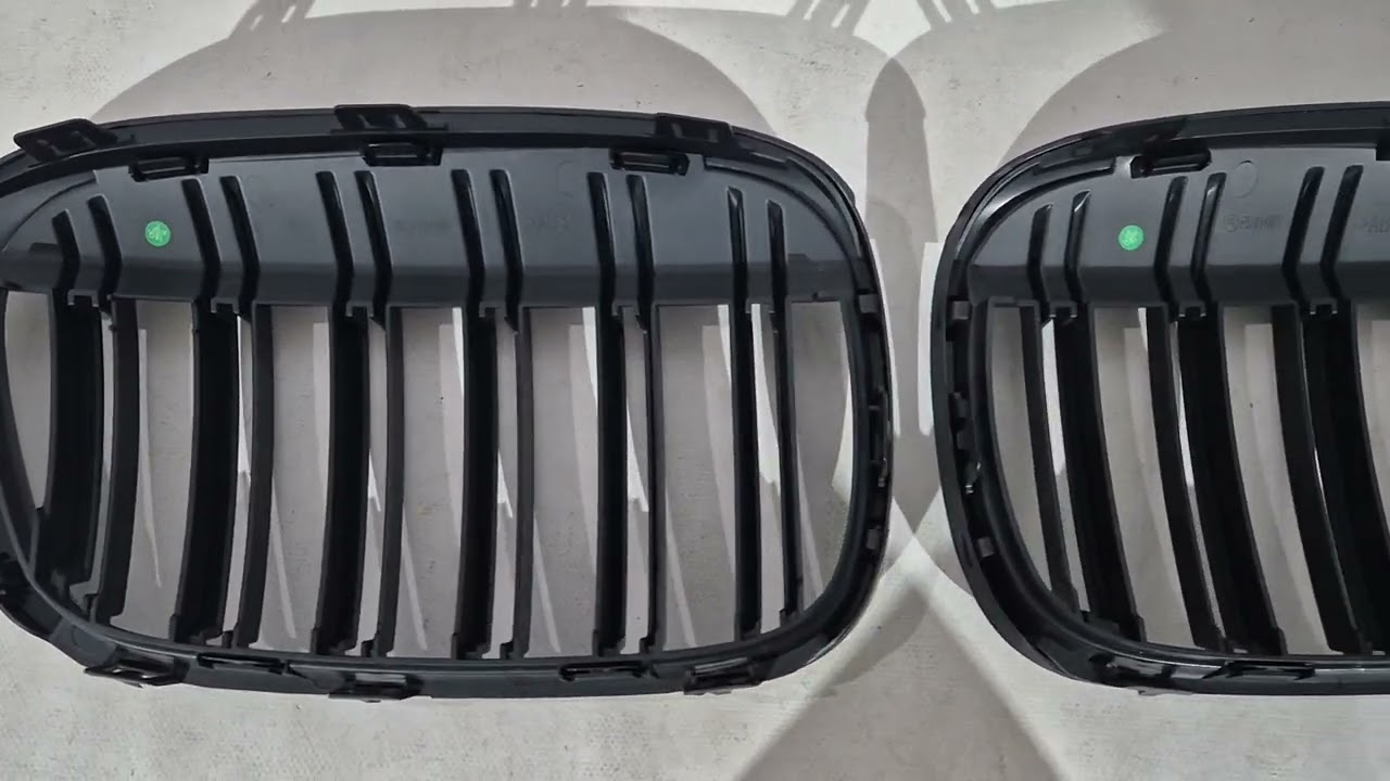 BMW X1 F48 2015–2022 Nyregrill M-Look (2015-2019, mat sort) Video 1