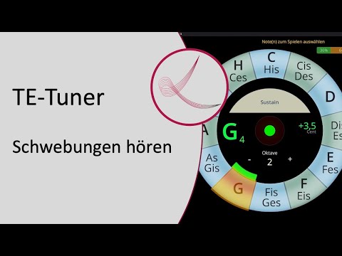 TE-Tuner: Besseres Intonieren durch das Hören von Schwebungen