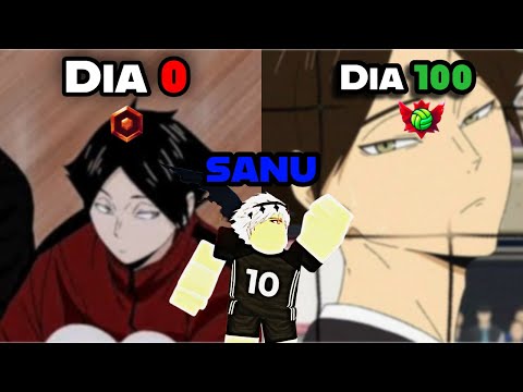 I trained for 100 DAYS with SANU and became a PROFESSIONAL in Volleyball Legends.