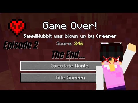 F**K!!!!!!! | Ep 2 | Minecraft Hardcore Survival 1.20.1