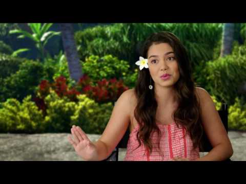 Moana: Auli&rsquo;i Cravalho \Moana\ Behind the Scenes Movie Interview | ScreenSlam