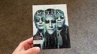 The Matrix Trilogy 4K Ultra HD Blu-ray Unboxing