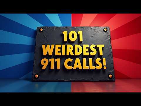 101 Most RIDICULOUS 911 Calls That Will Make You Laugh