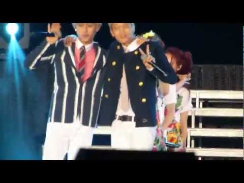 130116 [Fancam] GDA : Secret & B.A.P Starlight Moonlight Crash part 1 p/s :Read desc