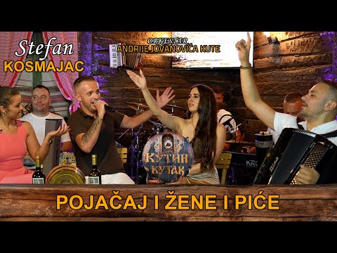 Stefan Kosmajac - Pojacaj i zene i pice | uzivo | (Ork. Andrije Jovanovica Kute) KUTIN KUTAK