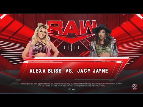 WWE 2K23 Alexa Bliss vs Jacy Jayne